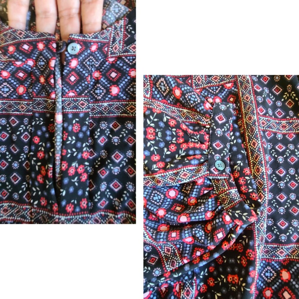 NWOT LOFT Boho Dress - Large - Picture 6 of 13